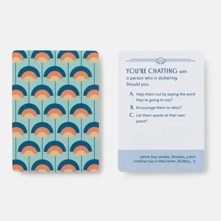 Mind Your Manners - Etiquette Trivia Game