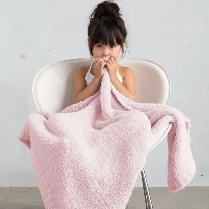 Plush Chenille Knit Baby Blanket