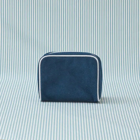 Weezie Signature Navy Toiletry Bag