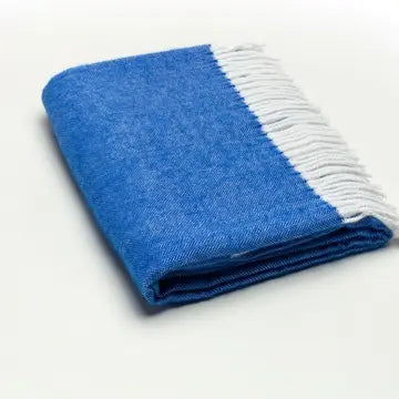 Fringe Herringbone Throw