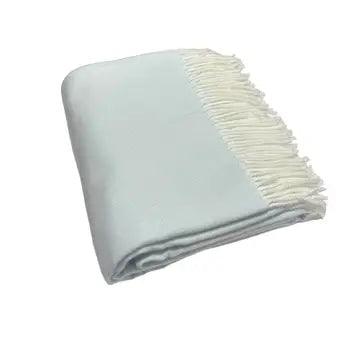 Fringe Herringbone Throw
