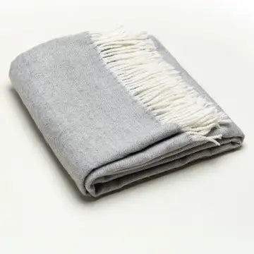 Fringe Herringbone Throw