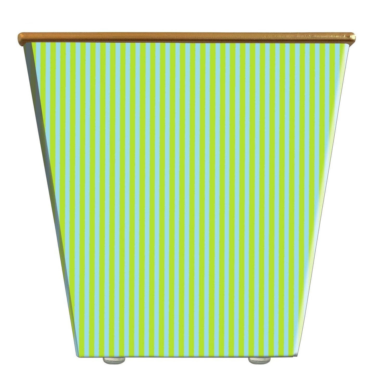 Mini Seersucker Cachepot Candle
