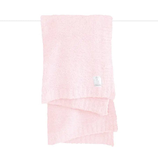 Plush Chenille Knit Baby Blanket