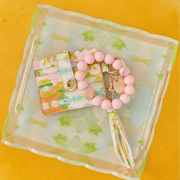 Laura Park Small Scalloped Tray - Elephant Falls