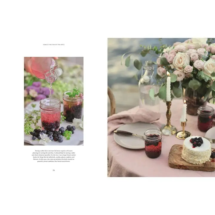 French Country Cottage Inspired Gatherings - Coffee Table Book