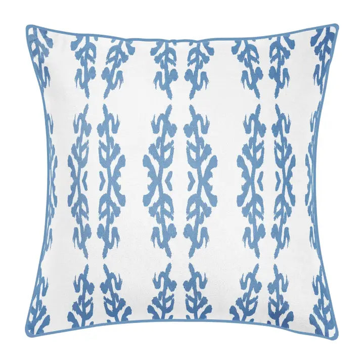 Laura Park Coral Gardens Embroidered Pillow