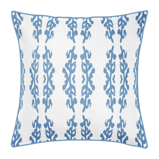 Laura Park Coral Gardens Embroidered Pillow