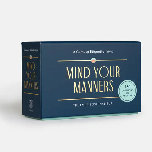 Mind Your Manners - Etiquette Trivia Game