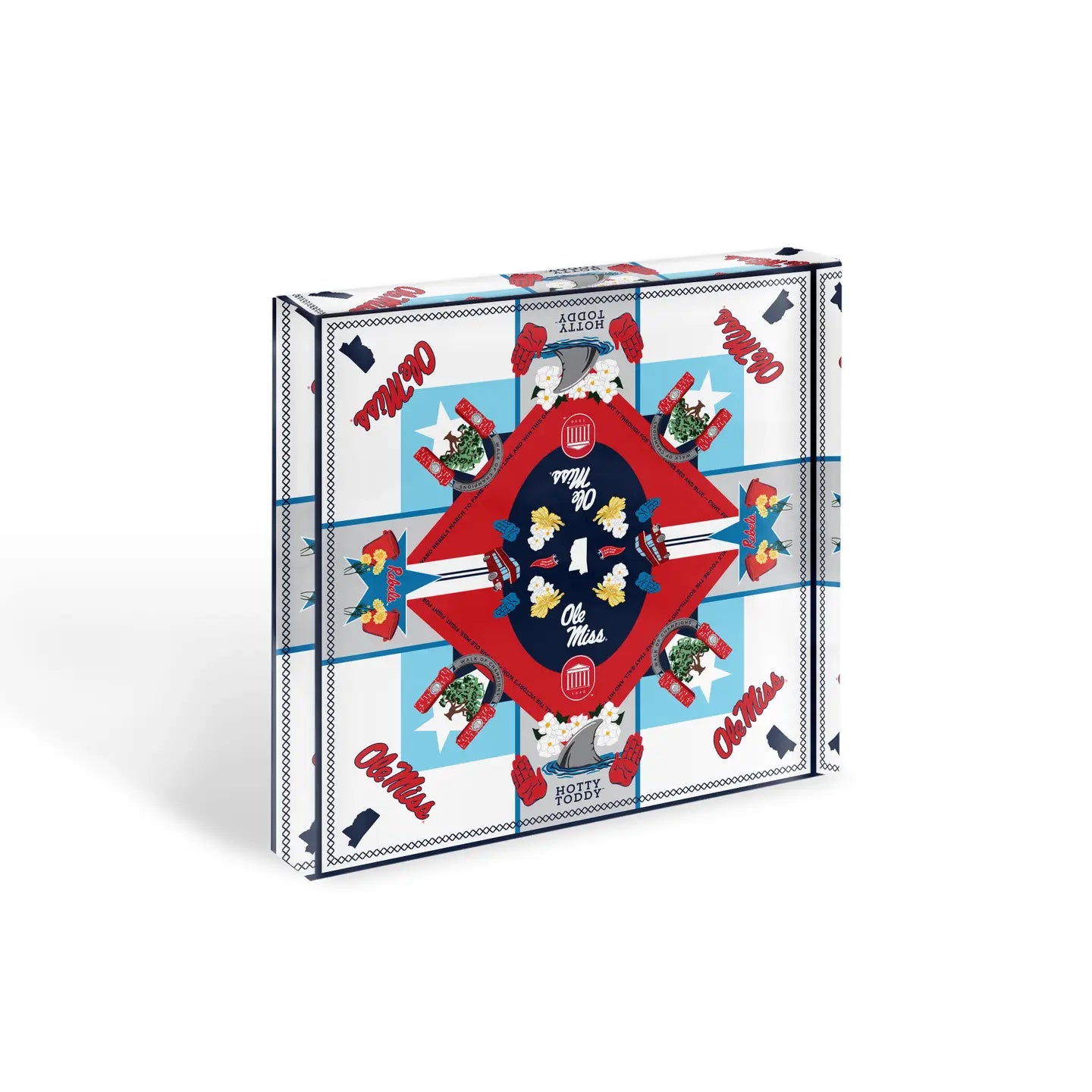 Saturday Silks - Acrylic Block Art