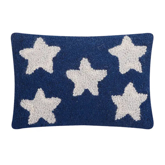 Patriotic Stars Hook Pillow