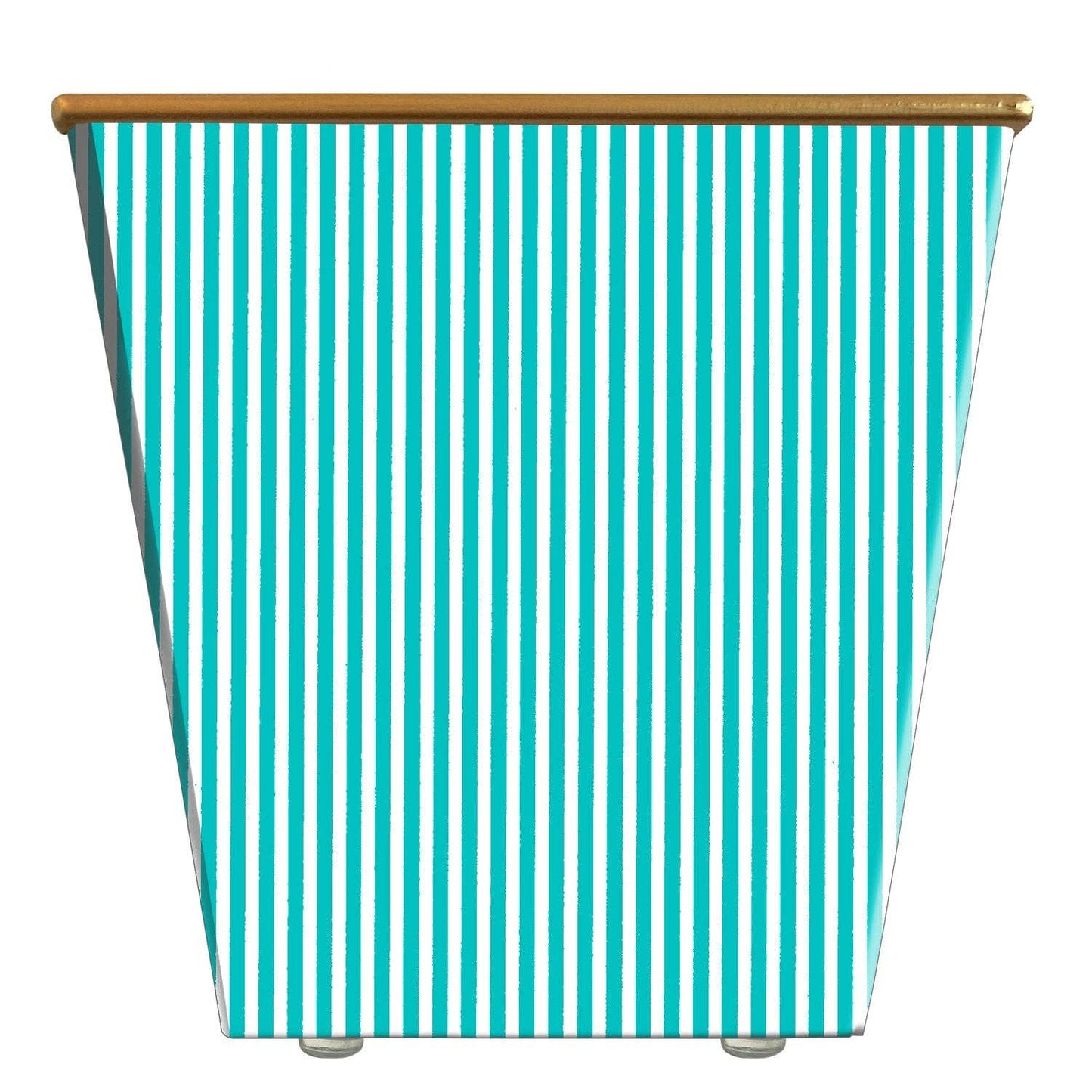 Mini Seersucker Cachepot Candle