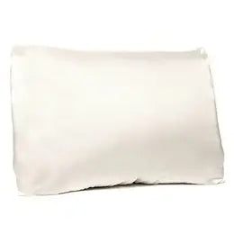 Warm White Silk Pillow Case